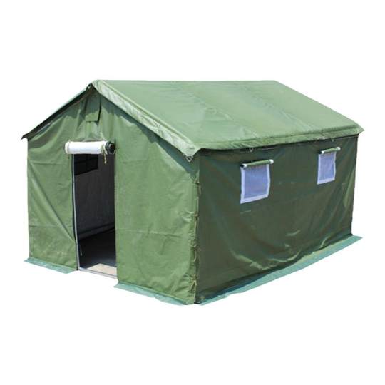 Thickened outdoor rainproof cotton engineering marching tent