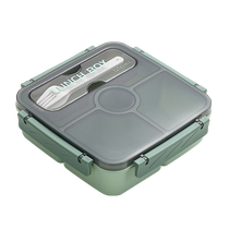 Office workers carry lunch boxes portable lunch boxes for outings microwave heated divided lunch boxes canteen lunch boxes 668