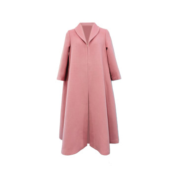 了不起的麦瑟尔夫人第一季大衣同款复古外套中长款粉色秋冬气质女
