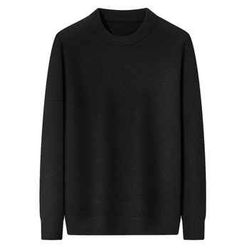 Shanshan machine washable heavyweight thickened crew neck sweater