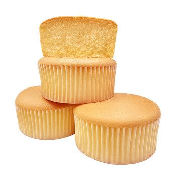 Baked toasted fresh milk chiffon cake