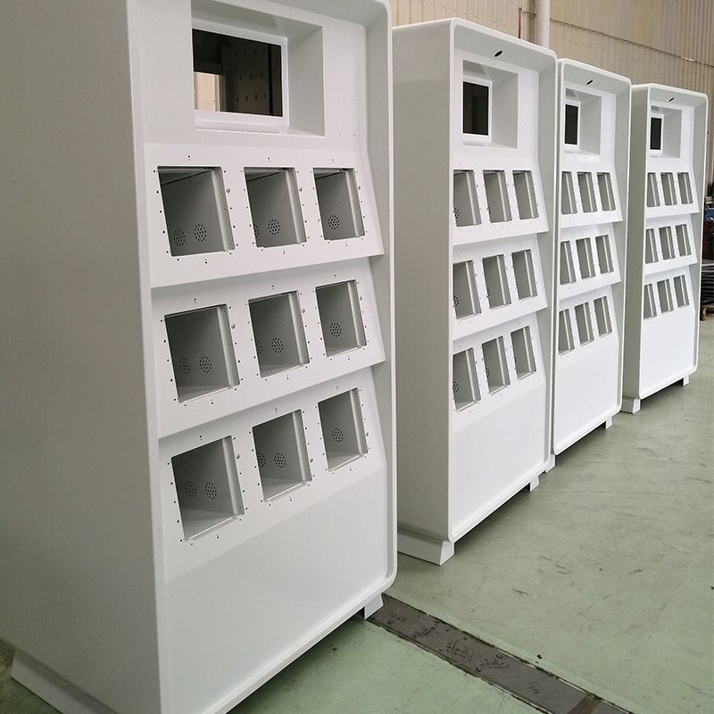 New energy vehicle charging pile shell sheet metal chassis shell processing