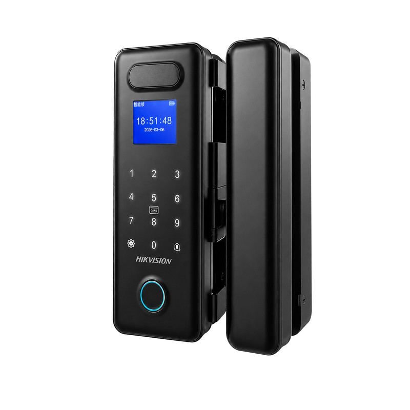Hikvision glass access control fingerprint password all-in-one machine
