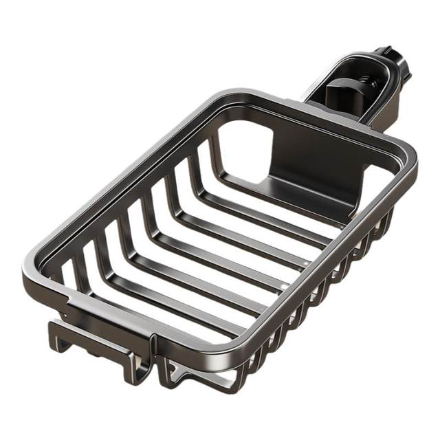 Faucet rack space aluminum drain basket