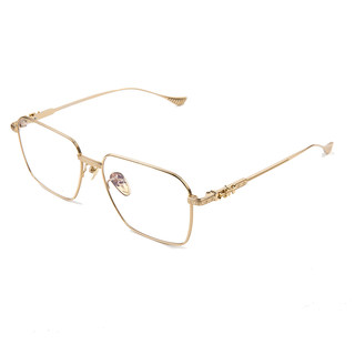 新款简丹萝心商务方框眼镜框男女个性时尚平光镜钛超轻近视镜