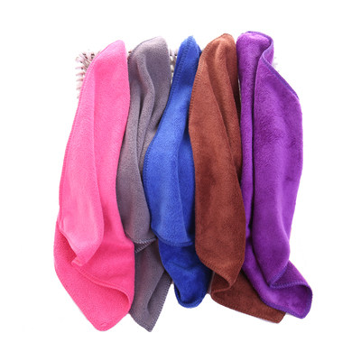 Car special car wash towel thickened absorbent car cloth does not lose hair car microfiber large and small rags