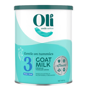 婴幼儿羊奶粉3段oli6亲和乳元益生菌宝宝1岁澳洲进口正品羊奶三段
