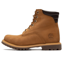 Timberland Classic Rhubarb Boots Womens 2024 Autumn New Outdoor High Boots Travel Retro Martin Boots Casual Shoes