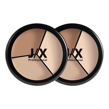 jx concealer jix palette concealer ສາມສີເພື່ອປົກປິດຈຸດໃບຫນ້າ, ຮອຍສິວ, ສິວແລະແຜ່ນປ້າຍວົງກົມຊ້ໍາ, ແມ່ຍິງແນະນໍາ j/x