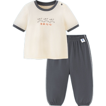 (Cool and Antibacterial) Mini Balabala Sports Suit Summer Comfortable and Breathable Suit for Boys and Girls
