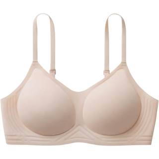 Banana inner jelly strip soft support 501S seamless beautiful back underwear female small chest gathered sexy bra without steel ring bra