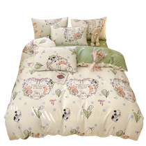 Winter pure cotton 100 pure cotton quilt cover single piece 2023 autumn and winter new thickened quilt cover childrens universal ins people