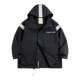 Madden workwear American mid-length navy parka windbreaker