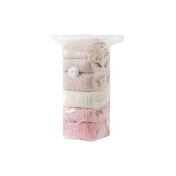 Vacuum compression bag without air extraction thickened clothes storage bag