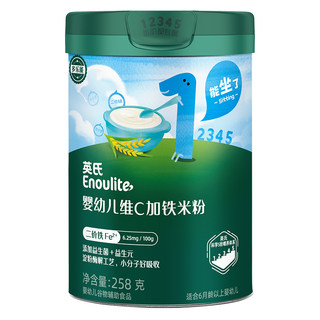 英氏米粉婴儿高铁米糊一阶营养米粉宝宝辅食官方旗舰店米粉同品