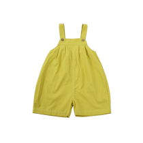 Xia Sheng 0 sense overalls for boys and girls light and loose shorts baby pure cotton casual pants childrens summer clothes new style