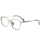 Designer 7.8g glasses frame men's Japanese ultra-light pure titanium glasses frame myopia temperament business square frame trend