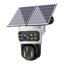 Solar camera monitor wireless home mobile phone remote 360 ​​degree night vision ultra-clear outdoor camera 3517