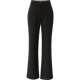 Yalida autumn new style nine-point flared white pants for women