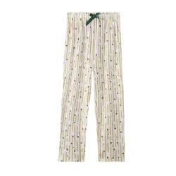 Fenteng spring and autumn pajama pants for women, cute trousers, large size casual, can be worn at home, loose cotton home pants