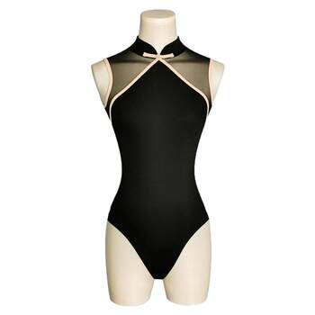 Vonsu Fanshu New Gymnastics Suit Ballet Practice Clothes Dance One-Piece Ballet Bodysuit Adult Women B6887