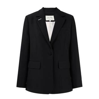 Qiushui yiren black suit jacket women's suit formal wear