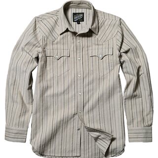 Annual American Western Retro Corduroy Long Sleeve Shirt