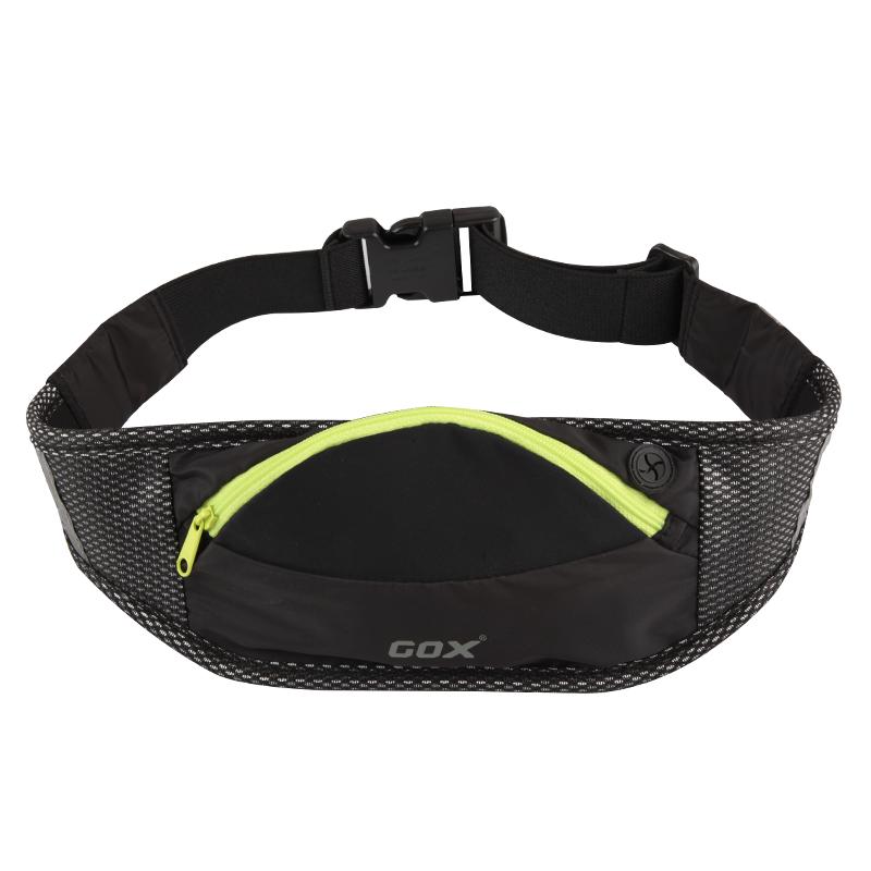Gox lightweight, breathable, water-repellent, close-fitting sports waist bag