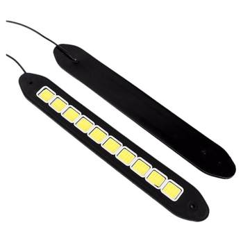 ລົດຈັກດັດແປງ COB daytime running light car accessories LED decorative light soft light bar bendable 12V high- brightness lighting