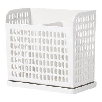Countertop chopstick drain storage cage plastic