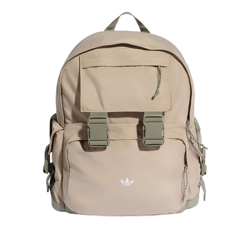 Adidas Adidas Clover Student Bag 2026 Summer Unisex Commuting Sports and Leisure Backpack KQ6369