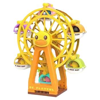 Extra large rotating ferris wheel bricks compatible with lego