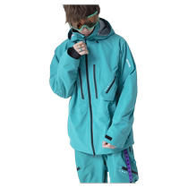 POMT 3rd generation 3L ski suit 20k waterproof moisture permeability YKK main zipper recco Avalanche search and rescue chip men and women