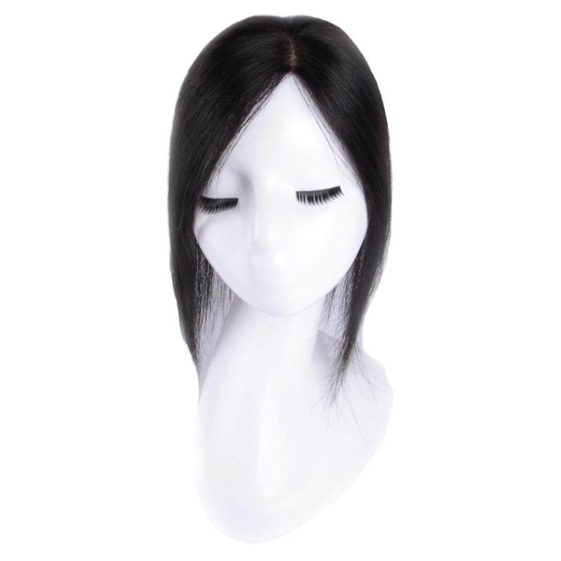 青丝黛织发发块真发假发片发顶补发头顶假发片隐形轻薄款全国包邮