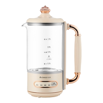 Chigo tea kettle household insulation kettle multifunctional office glass flower tea kettle hot water kettle tea kettle