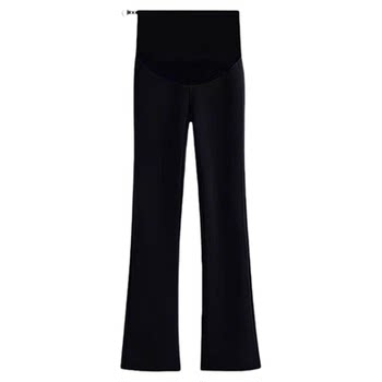 Jingqi pregnant women's micro-flare pants autumn and winter slim casual pants