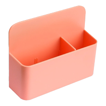 Magnetic pen holder can hang suction type classroom blackboard with chalk containing box magnetic box hanging wall wall wall applique pen box large capacity creative minimalist magnetic suction type office whiteboard magnetic magnet pen barrel