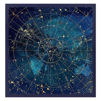 Tarot tablecloth velvet magic array universe starry sky tablecloth Tarot tablecloth velvet magic array universe starry sky tablecloth