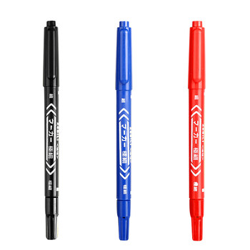 Small double-ended marker pen double-ended art primary school student