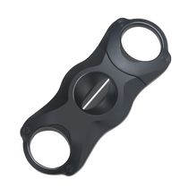 Baicheng cigar scissors V-shaped high-grade sharp stainless steel cigar cutter cigar cutter punch portable tool set