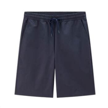 Giordano Shorts Men's Easy Care Moisture-wicking Knitted Elastic Waist Shorts 01104455