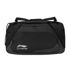 Li Ning Sports Bag Shoulder Bag ກະເປົາເດີນທາງຂອງຜູ້ຊາຍແລະແມ່ຍິງກິລາບ້ວງການຝຶກອົບຮົມກິລາ Bucket Bag ຖົງບັນຈຸຂະຫນາດໃຫຍ່