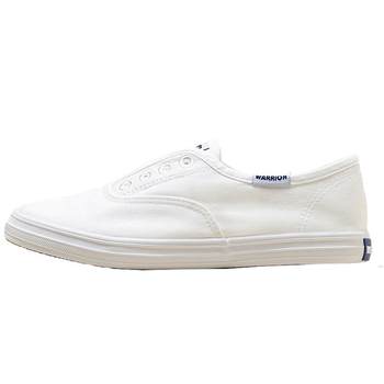 Pull-back canvas shoes for women 2024 spring white shoes slip-on slip-ons fashion casual flat-soled women's white shoes