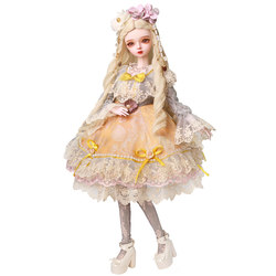 Baby Love 60cm doll toy girl bjd doll doll ຂອງຂວັນເຈົ້າຍິງແທ້ Barbie SD doll