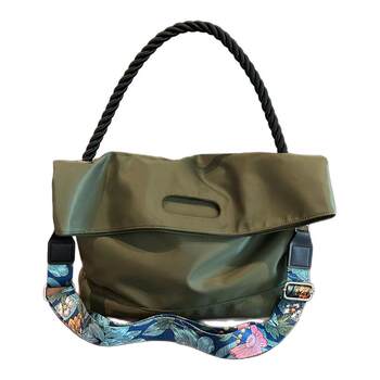 High-end tote bag, oblique sports and fitness bag, light luxury sports