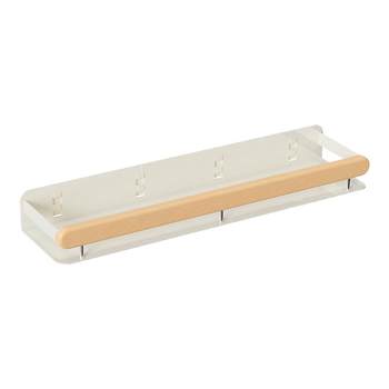 Beech kitchen storage rack log style storage