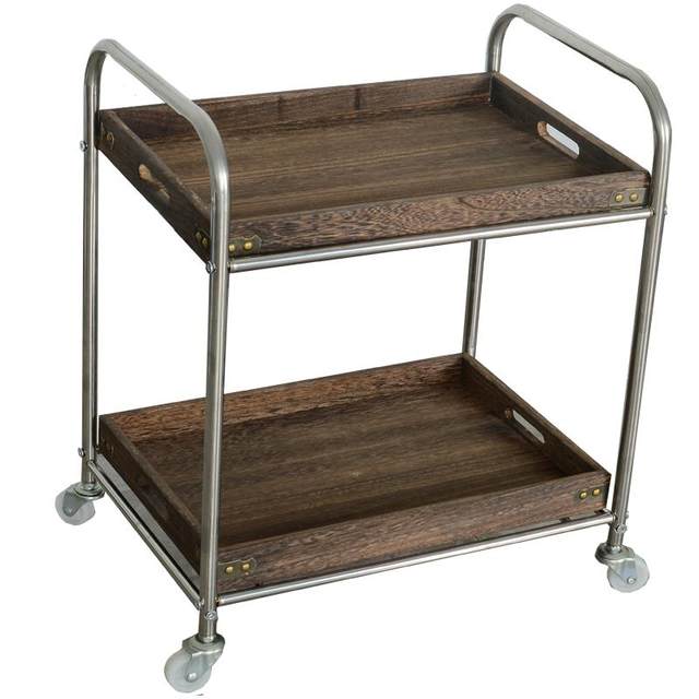 Linghai floor-style living room stainless steel debris storage rack