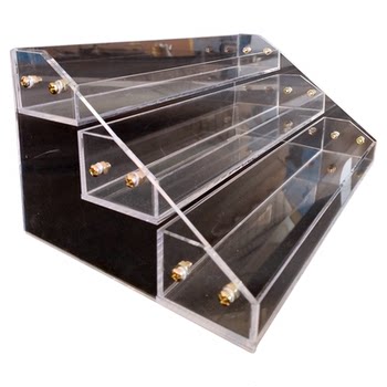Acrylic figure doll step-type display rack multi-layer perfume cosmetic storage box cigarette rack desktop storage rack