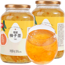 Fushiduo honey grapefruit tea 2kg soaked in water to brew Korean fruit tea wholesale milk tea flower fruit tea sauce brewed drink