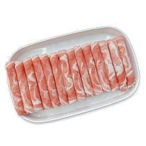 Lamb rolls mutton slices fat lamb rolls Ningxia Yanchitan lamb freshly slaughtered high calcium rolls slices hot pot